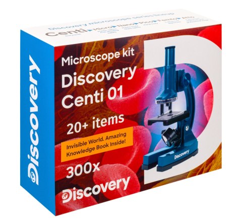 (PL) Mikroskop Levenhuk Discovery Centi 01 z książką