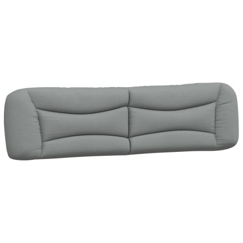 Rama łóżka z LED bez materaca Hvar Jasnoszary 200x200cm