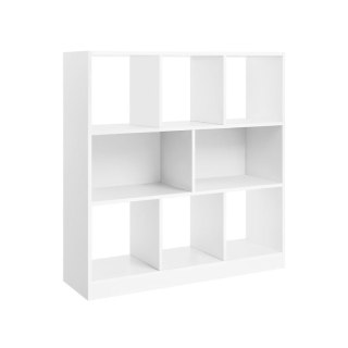 Regał na książki VASAGLE biały 97,5x30x100 cm nowoczesny