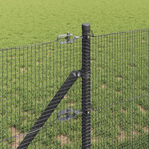 Słupek ogrodzeniowy. Szary 100 x 0,8 m (siatka 12 x 12 mm)