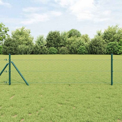 Słupek ogrodzeniowy. Zielony 100 x 0,5 m (siatka 36 mm)