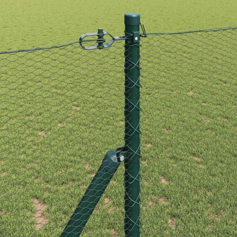 Słupek ogrodzeniowy. Zielony 50 x 1,4 m (siatka 13 mm)