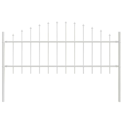 Ogrodzenie Ogrodowe 6 pcs Biały 170 x 140 cm
