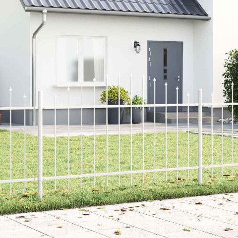 Ogrodzenie Ogrodowe 6 pcs Biały 170 x 140 cm