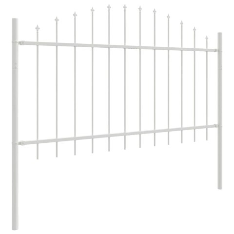 Ogrodzenie Ogrodowe 8 pcs Biały 170 x 140 cm