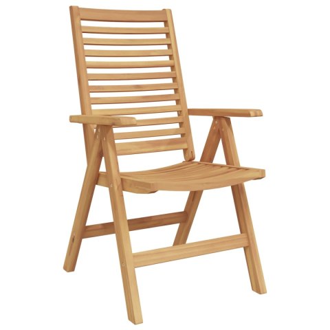 Krzesło Ogrodowe 4 pcs Brązowy 52 x 64.5 x 108 cm