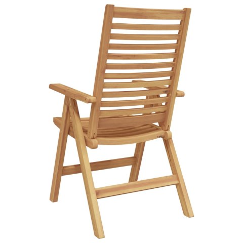 Krzesło Ogrodowe 8 pcs Brązowy 52 x 64.5 x 108 cm