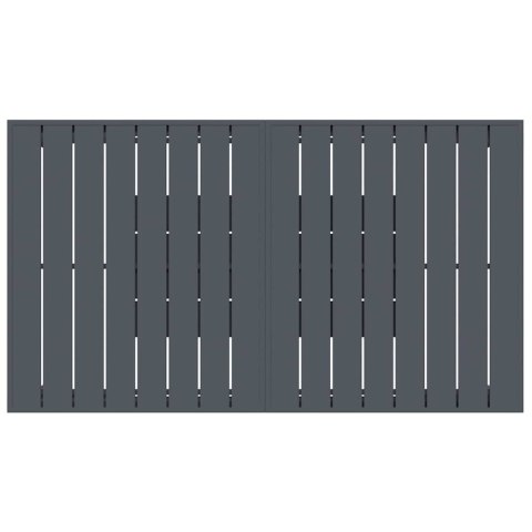Zestaw do jadalni w ogrodzie 7 pcs Czarny polirattan