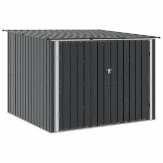 Shed na rower 3 pcs Antracyt 215 x 206 x 157 cm Metal