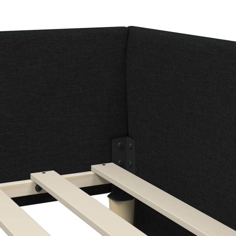 Rama Łóżka Narożnego z Materacem Inny 2 pcs Zielony tkanina