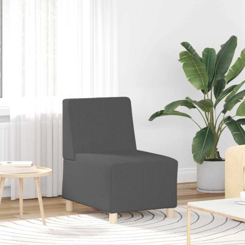 Modułowa sofa bez podłokietników 3 pcs Ciemnoszary