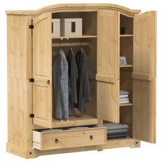 Szafa Corona, 151,5x52x170 cm, lite drewno sosnowe