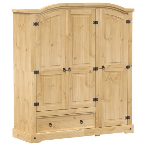 Szafa Corona, 151,5x52x170 cm, lite drewno sosnowe
