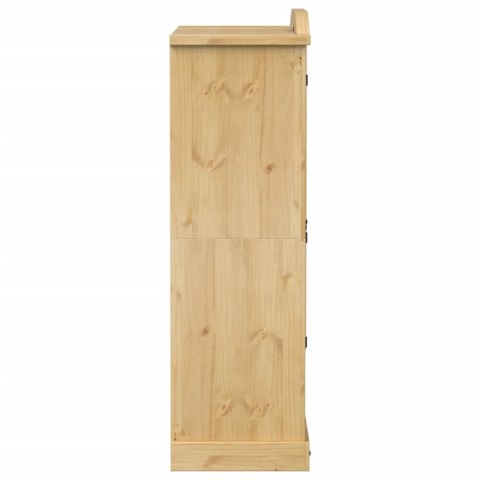Szafa Corona, 151,5x52x170 cm, lite drewno sosnowe