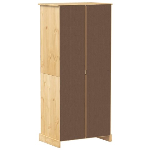 Szafa Corona, 76x50x170 cm, lite drewno sosnowe
