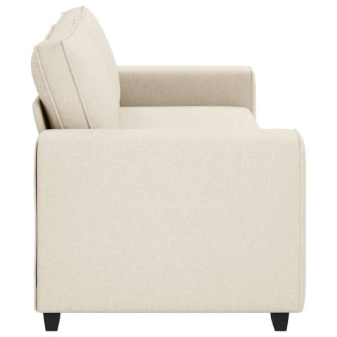 | Sofa | z poduszką z poduszką Beżowy 221 x 77 x 82 cm Płótno