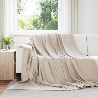 Koce narzutowe 24 pcs Beżowy 270 x 240 cm Polar