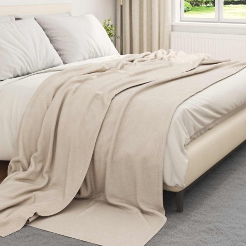 Koce narzutowe 24 pcs Beżowy 270 x 240 cm Polar