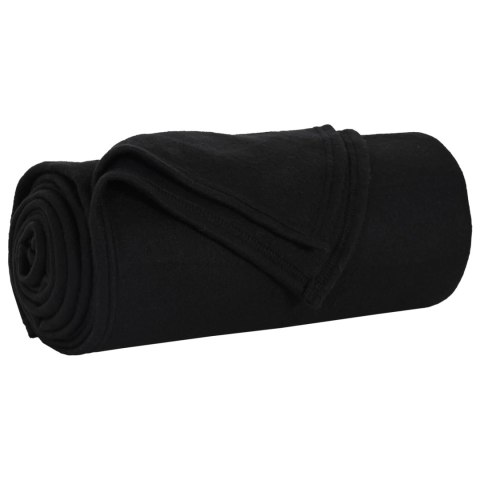 Koce narzutowe 24 pcs Czarny 240 x 220 cm Polar