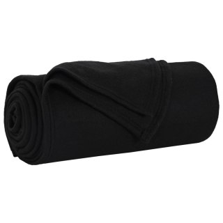 Koce narzutowe 24 pcs Czarny 270 x 240 cm Polar