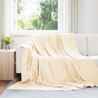 Koce narzutowe 24 pcs Kremowy 240 x 220 cm Polar