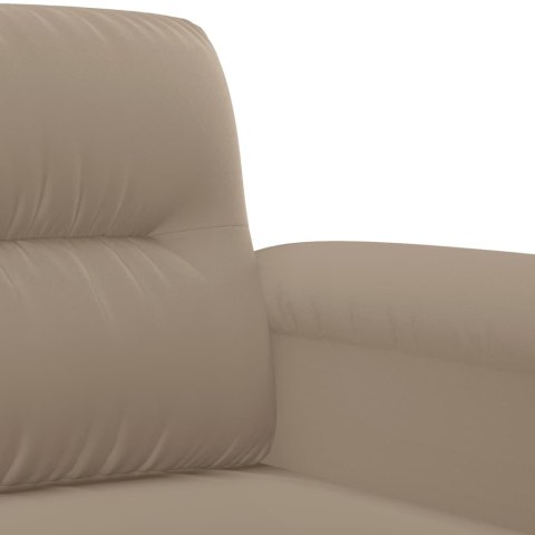 2-częściowy komplet wypoczynkowy, taupe, mikrofibra
