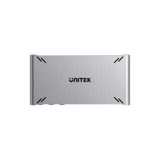 UNITEK PRZEŁĄCZNIK KVM USB-C 10GBPS Z HDMI Z TRANSFEREM PLIKÓW MIĘDZY SYSTEMAMI