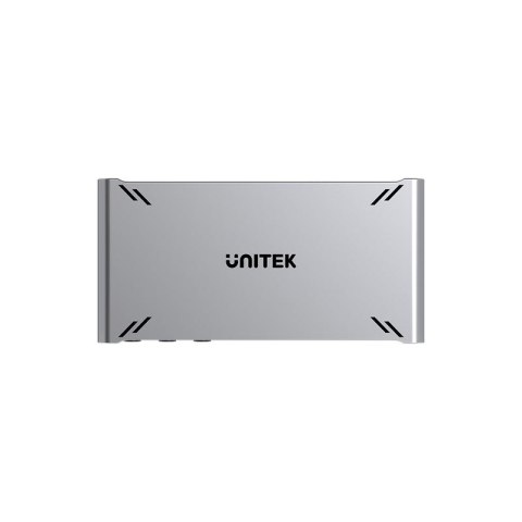 UNITEK PRZEŁĄCZNIK KVM USB-C 10GBPS Z HDMI Z TRANSFEREM PLIKÓW MIĘDZY SYSTEMAMI