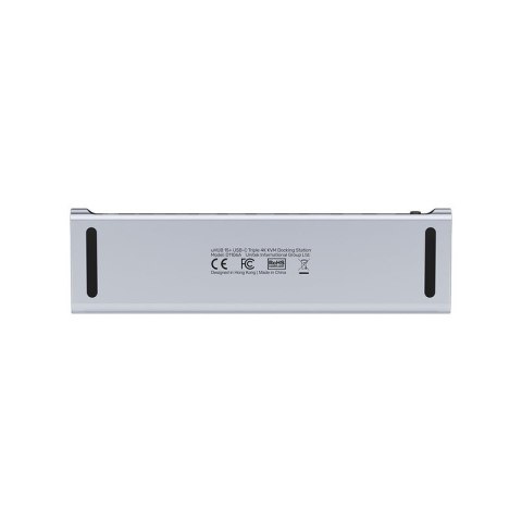 UNITEK STACJA DOKUJĄCA KVM 2X HDMI, 1X DP 4K, USBC, MST, HDMI 2.0 Z PODSTAWKĄ