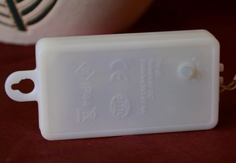 Świąteczny LED łańcuch - 5 m, 50 diod, zimna biel