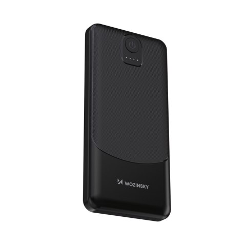 Powerbank Wpower WPBBK-2 10000mAh USB-A USB-C - czarny