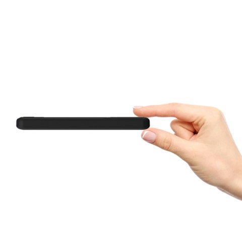 Powerbank Wpower WPBBK-2 10000mAh USB-A USB-C - czarny