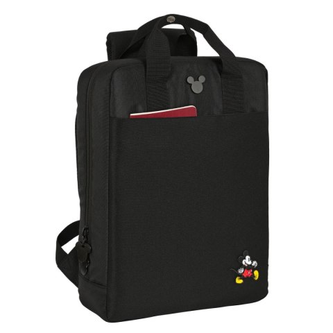 Plecak na Laptopa Mickey Mouse Clubhouse Czarny 29 x 39 x 11 cm