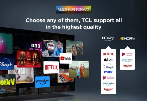 Telewizor TCL 55V6C DLED 55'' 4K Ultra HD Google TV Dolby Atmos DVB-T2 Metaliczny