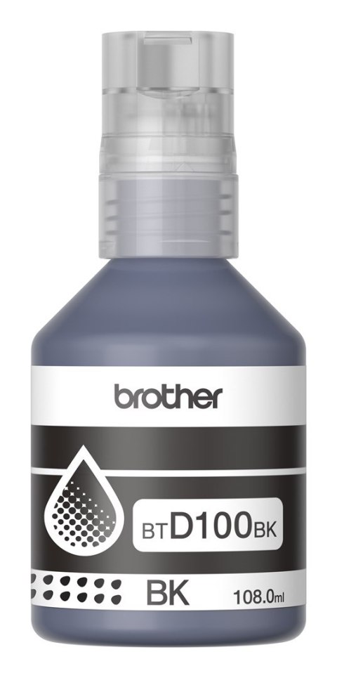 BROTHER Tusz czarny BTD100BK=BT-D100BK