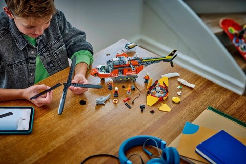 LEGO City 60503 Helikopter straży przybrzeżnej