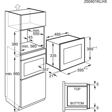 Kuchenka mikrofalowa ELECTROLUX LMS4253TMK net/net (WYPRZEDAŻ)