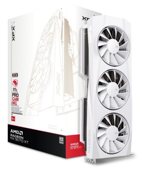 Karta graf. XFX Quicksilver RX 9070XT White Gam 16G