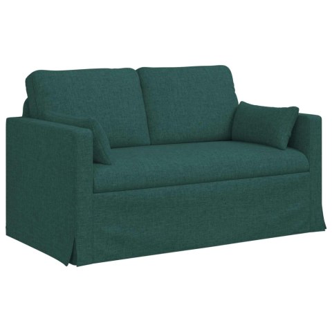 Sofa 2 pcs Ciemna zieleń Metal