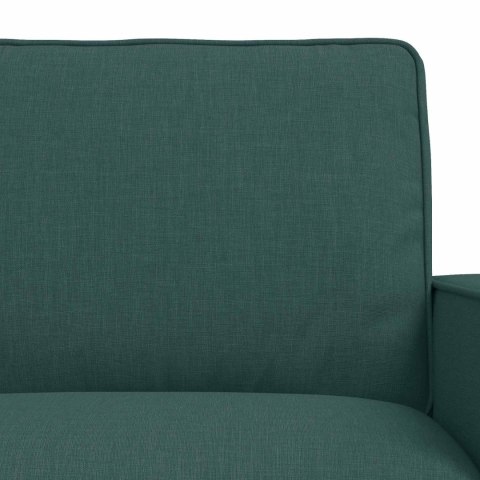 Sofa 2 pcs Ciemna zieleń Metal