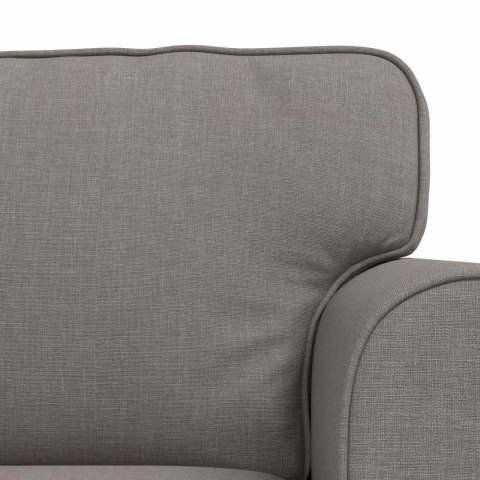 Sofa 2 pcs Ciemnoszary Metal