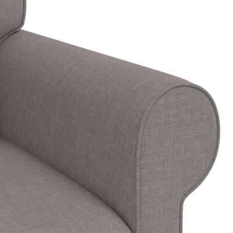 Sofa 2 pcs Ciemnoszary Metal