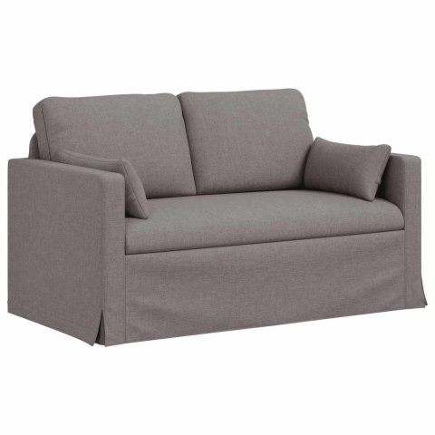 Sofa 2 pcs Ciemnoszary Metal