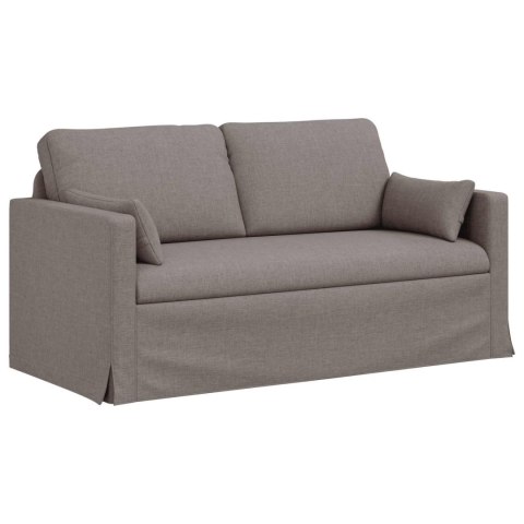 Sofa 2 pcs Ciemnoszary Metal