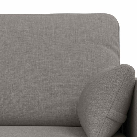 Sofa 2 pcs Ciemnoszary Metal