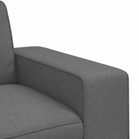 Sofa 2 pcs Ciemnoszary Metal