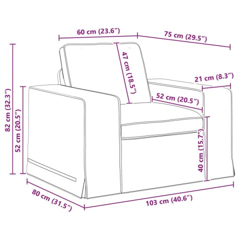 Sofa 2 pcs Czarny Metal