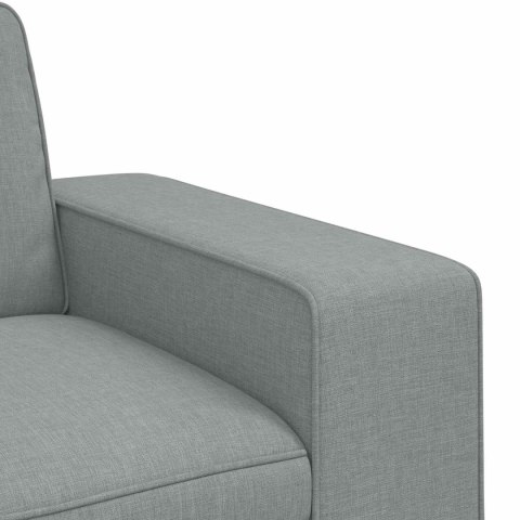 Sofa 2 pcs Jasnoszary Metal