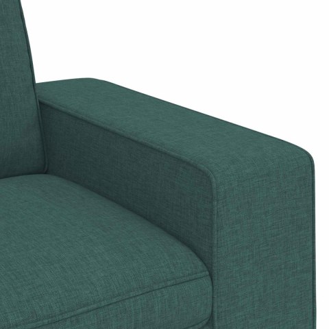 Sofa 2 pcs Ciemna zieleń Metal