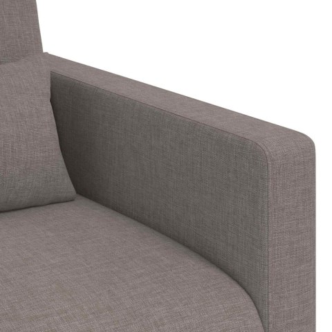 Sofa 2 pcs Ciemnoszary Metal